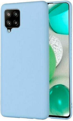 Sonique Liquid Back Cover Σιλικόνης Light Blue (Galaxy A42)