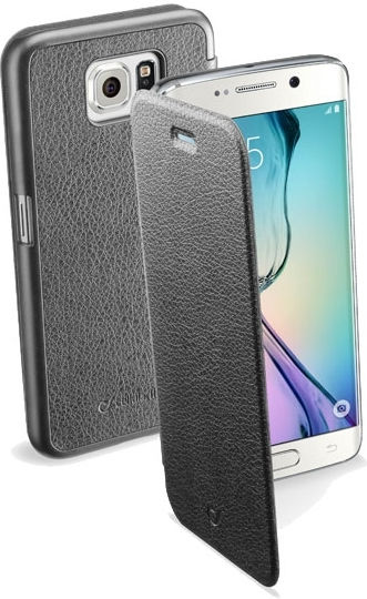 Cellular Line Book Δερματίνης Μαύρο (Galaxy S7)