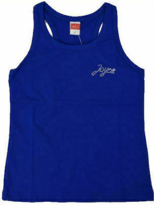 Joyce Kids Blouse Sleeveless Blue