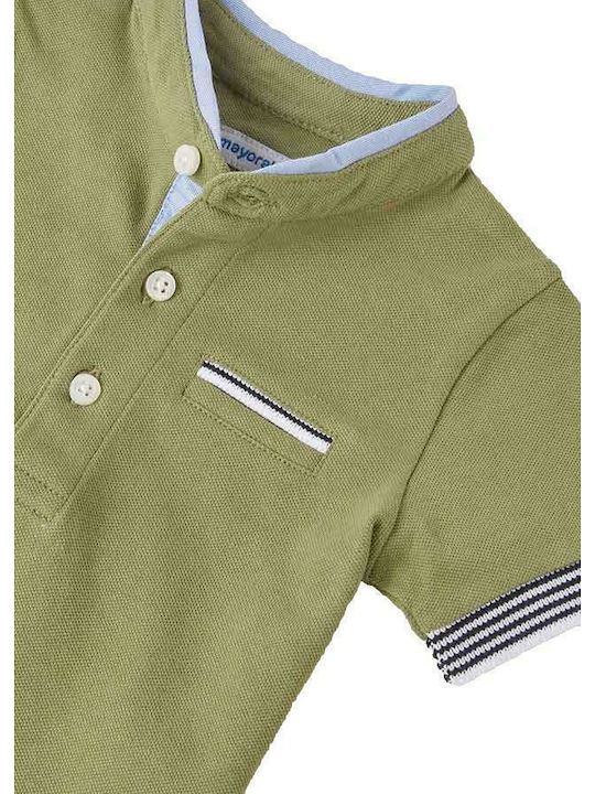 Παιδικό Polo Κοντομάνικο Χακί Ecofriends