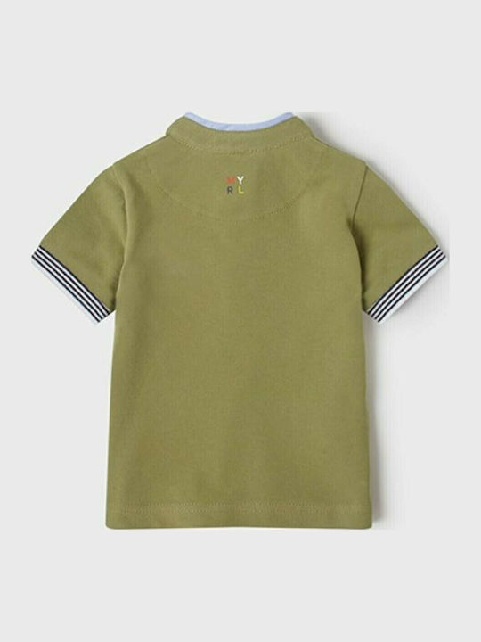Παιδικό Polo Κοντομάνικο Χακί Ecofriends