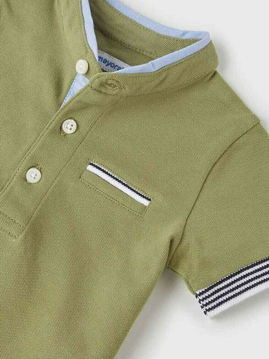 Παιδικό Polo Κοντομάνικο Χακί Ecofriends