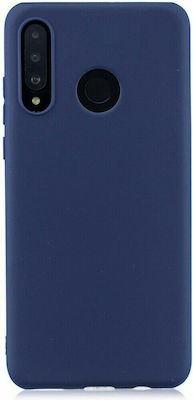 Sonique Liquid Back Cover Silicone Navy Blue (Huawei P40 Lite E)