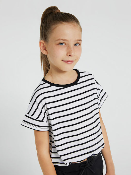 Mayoral Kids Blouse Short Sleeve White