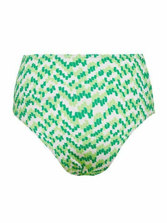 Amalie Bikini Slip High Waist Paradise Green