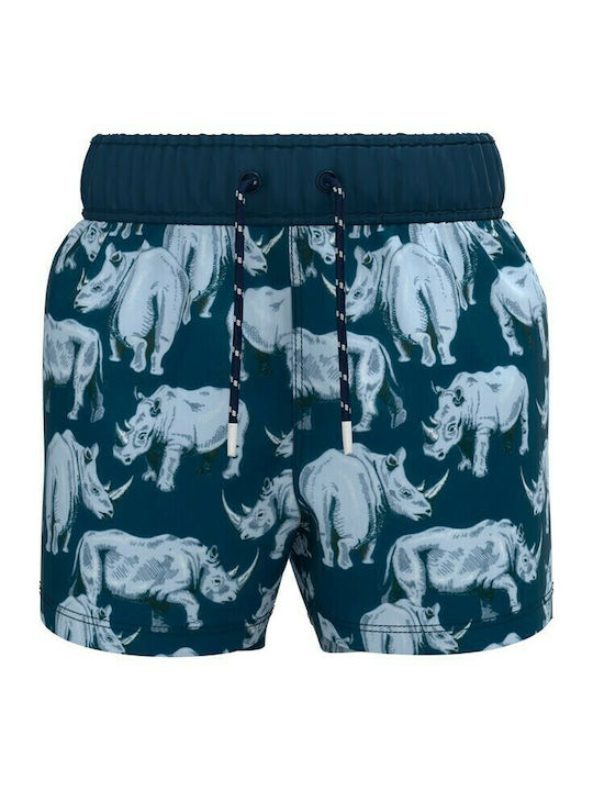 Name It Kinder Badeanzug Badeshorts Blau