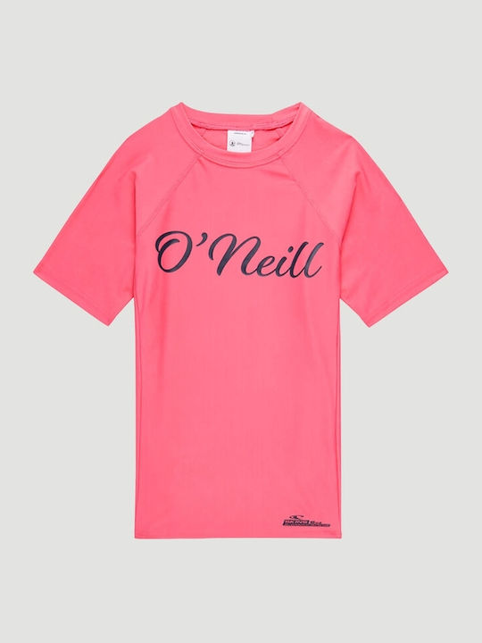 O'Neill Kinder Badeanzug Rashguard Rosa