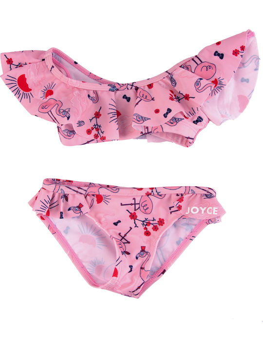 Joyce Flamingos Kinder Badeanzug Bikini Rosa