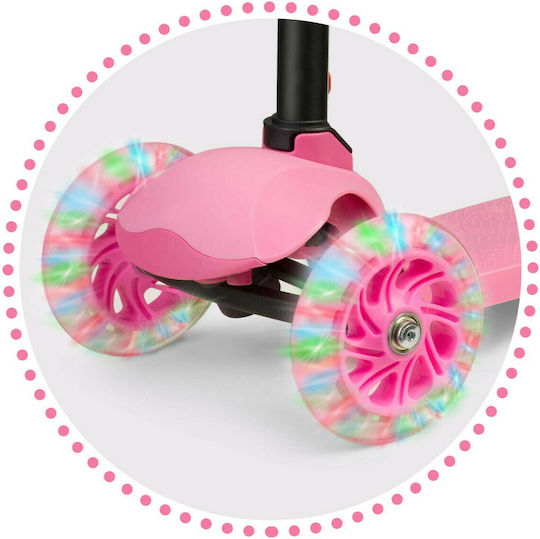 Ricokids Kinderroller Klappbar 3-Rad Rosa