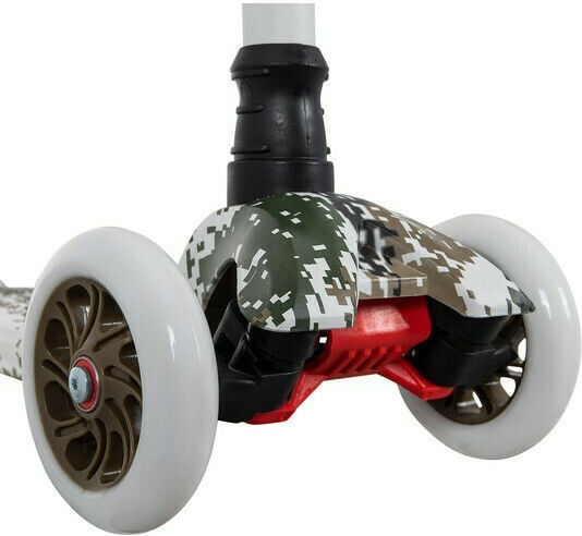 Baby Adventure Παιδικό Πατίνι 21st Camouflage Τρίτροχο Λευκό
