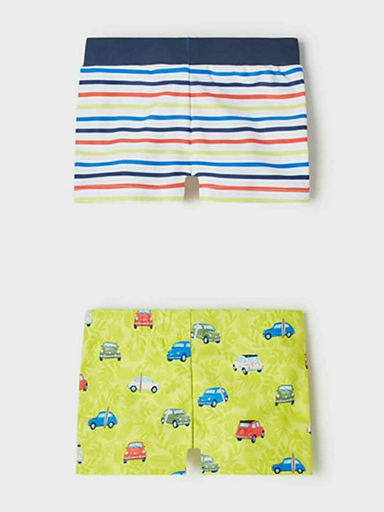 Mayoral Kids Swimwear Swim Shorts Yellow