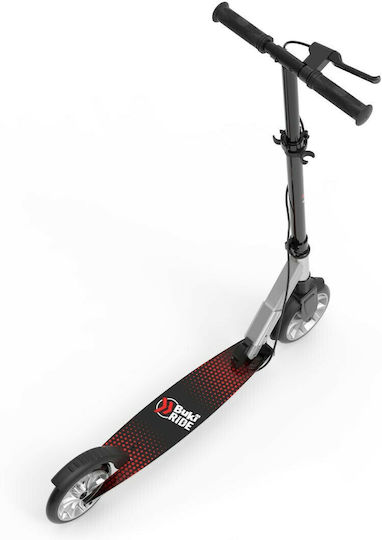 Buki Kids Scooter Foldable 2-Wheel for 8+ Years Red