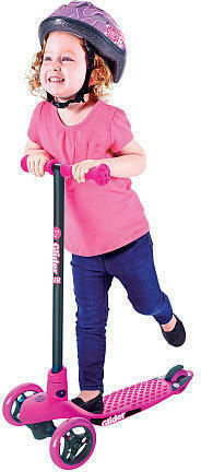 Y Volution Kinderroller Klappbar Y Glider Air 3-Rad Für 3+ Jahre Rosa