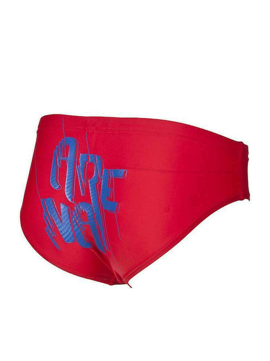 Arena Razzle Dazzle Kids Swimwear Swim Briefs Red
