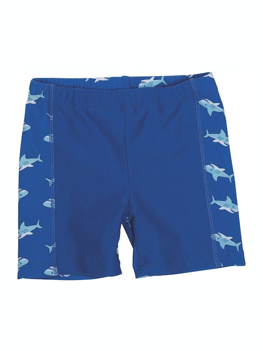 Playshoes Kinder Badeanzug Badeshorts Blau