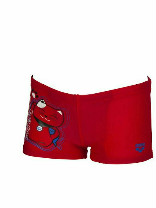 Arena Kinder Badeanzug Badeshorts Rot