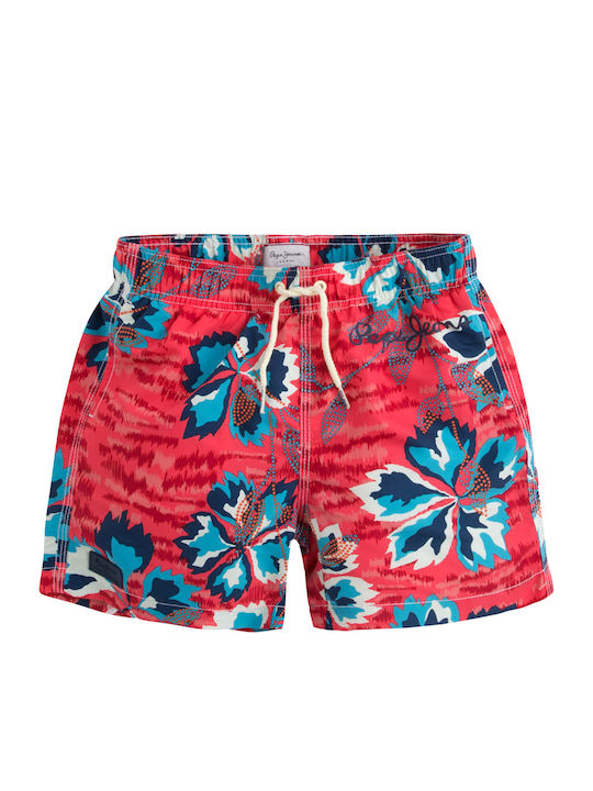 Pepe Jeans Edward Kids Swimwear Swim Shorts Red