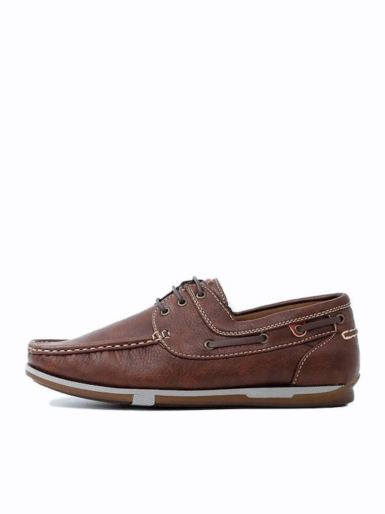 Ανδρικά Loafers σε Καφέ Χρώμα