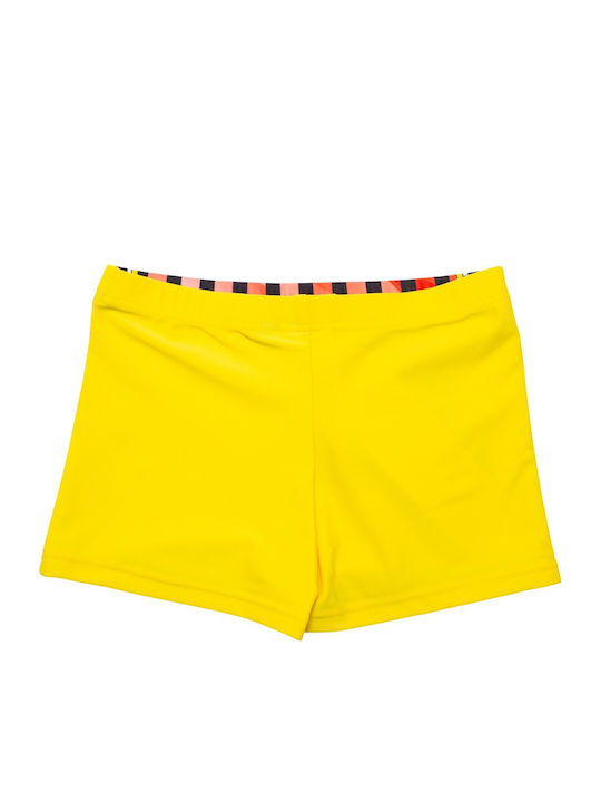 Disney Boxer Swimsuit Cars Kids Swimwear Swim Shorts Yellow