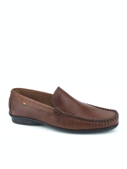 Dermashoes S2 Men's Leather Moccasins Tabac Brown