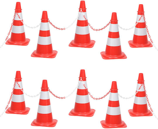vidaXL Markierungszubehör in Orange Farbe (10 Stück)