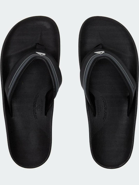 Rivi Men's Flip Flops Black