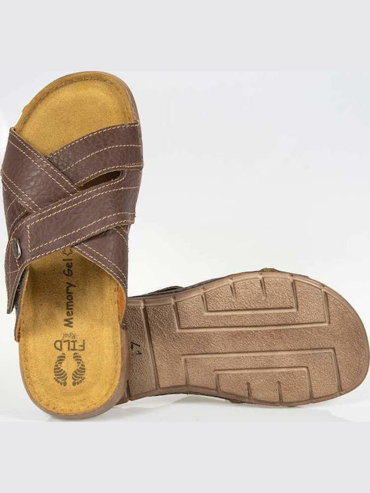 Titan2001 Men's Sandals Brown