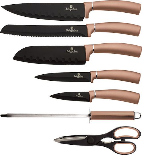 Berlinger Haus Metallic Line Messer Set mit Sockel