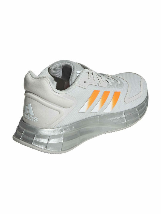 Duramo 10 Sport Shoes Running Grey One / Flash Orange / Silver Met