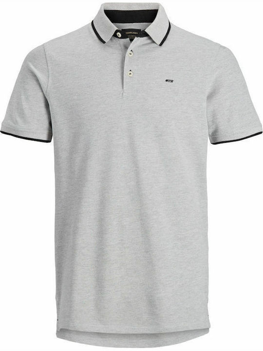 Polo T-shirt Light Grey Melange 12136668