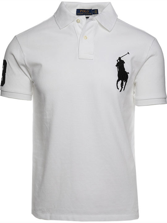 Polo Short Sleeve White Blouse