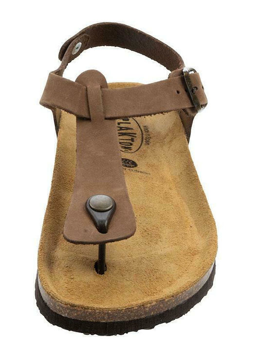 Bali Leather Women's Flat Sandals Anatomic Castagna