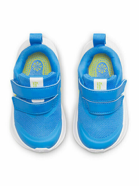 Star Runner Star Runner 3 Kids Sports Shoes Running with Hoop & Loop Closure Grey Fog / White / Photo Blue / Atomic Green