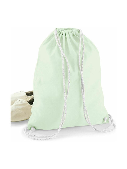 Westford Mill W110 Τσάντα Πλάτης Γυμναστηρίου Pastel Mint/White