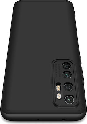 GKK 360 Full Cover Πλαστικό Μαύρο (Xiaomi Mi Note 10 Lite)