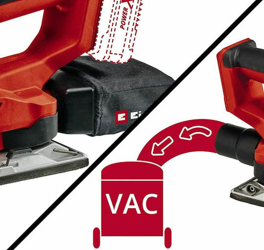Einhell TE-OS 18/230 Li Παλμικό Τριβείο 18V Solo με Ρύθμιση Ταχύτητας και με Σύστημα Αναρρόφησης