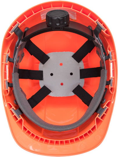 Portwest PS55ORR Construction Site Work Helmet Orange