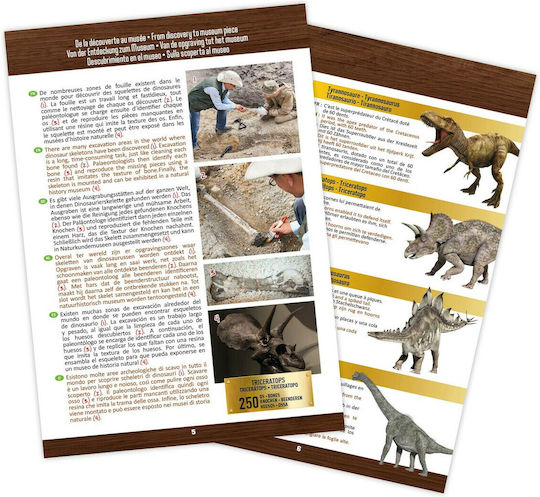 Buki Ανασκαφή: Κρανίο Tυραννόσαυρος STEM Educational Game Dinosaur Excavation for 8+ years old Years Old