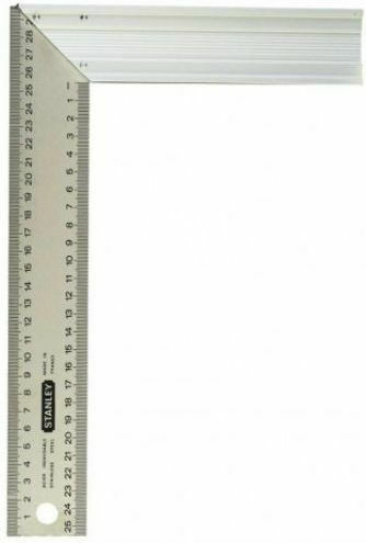 Stanley Carpenters Aluminum Angle Ruler 25cm