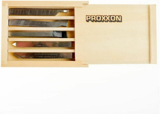 Proxxon Σετ Κοπής για Τόρνο Εξάρτημα Τόρνου Σετ 5τμχ