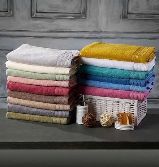 Cokitex Prosop De Mână One Colour 30x50cm Gri Deschis Greutate 500gsm
