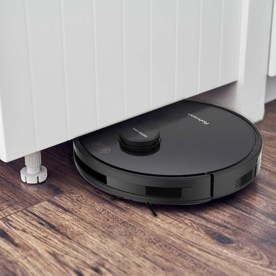 Rohnson Mamba Roboter-Staubsauger mit Kartierung Laser und Saugkraft 3000Pa Schwarze