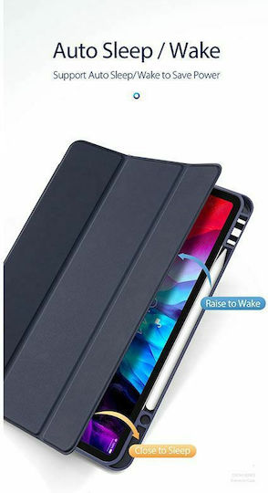 Dux Ducis Osom Flip Cover Δερματίνης Μαύρο (iPad Pro 2020 12.9")