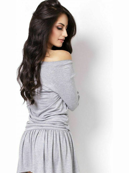 Ivon Mini Dress Gray