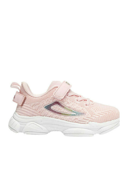 Memory Musha Παιδικά Sneakers Ανατομικά με Σκρατς Ροζ