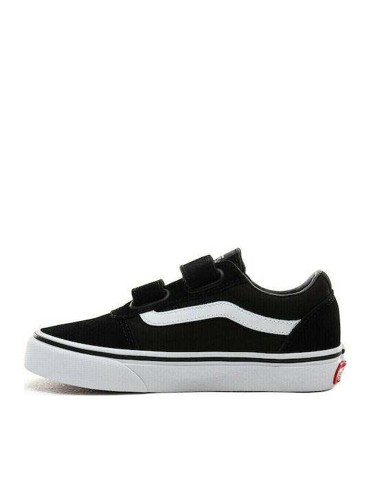 Ward Παιδικά Sneakers με Σκρατς Μαύρα