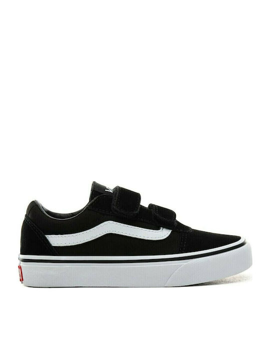 Ward Παιδικά Sneakers με Σκρατς Μαύρα