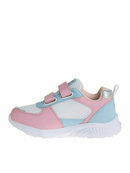 Comfort Happy Kinder Sneakers mit Klettverschluss Rosa