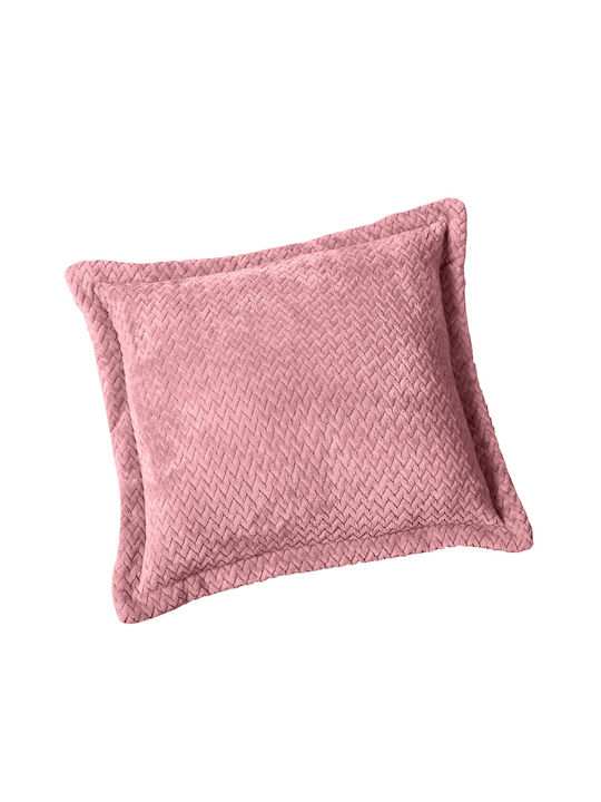 Guy Laroche Rombus Κουβέρτα Fleece Μονή 160x220εκ. Coral