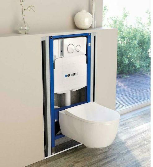 Geberit Delta Built-in Plastic Low Pressure Rectangular Toilet Flush Tank